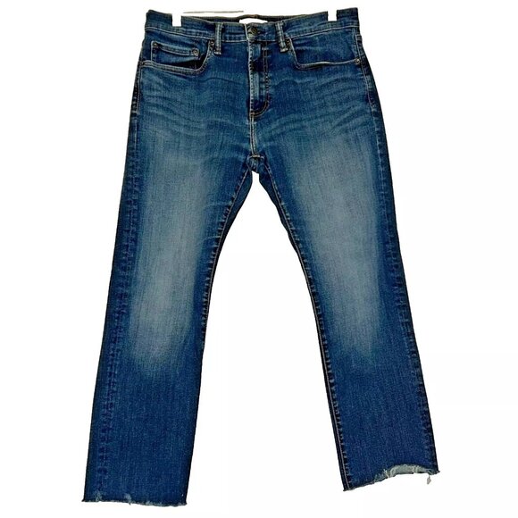 Gap Mid Rise Vintage Slim Jeans size 32" x 26" size 12-14 - Picture 1 of 7